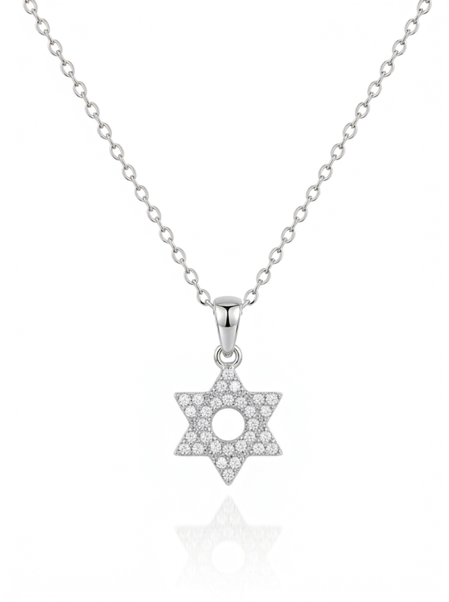 שרשרת מגן דוד עדינה