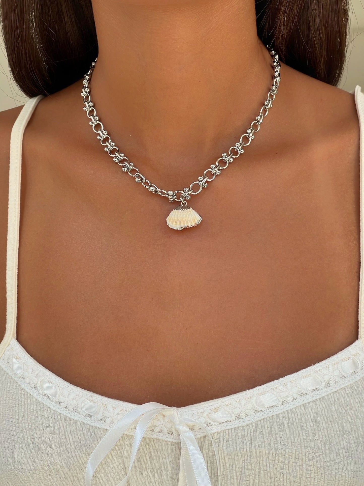 שרשרת צדפה זיו