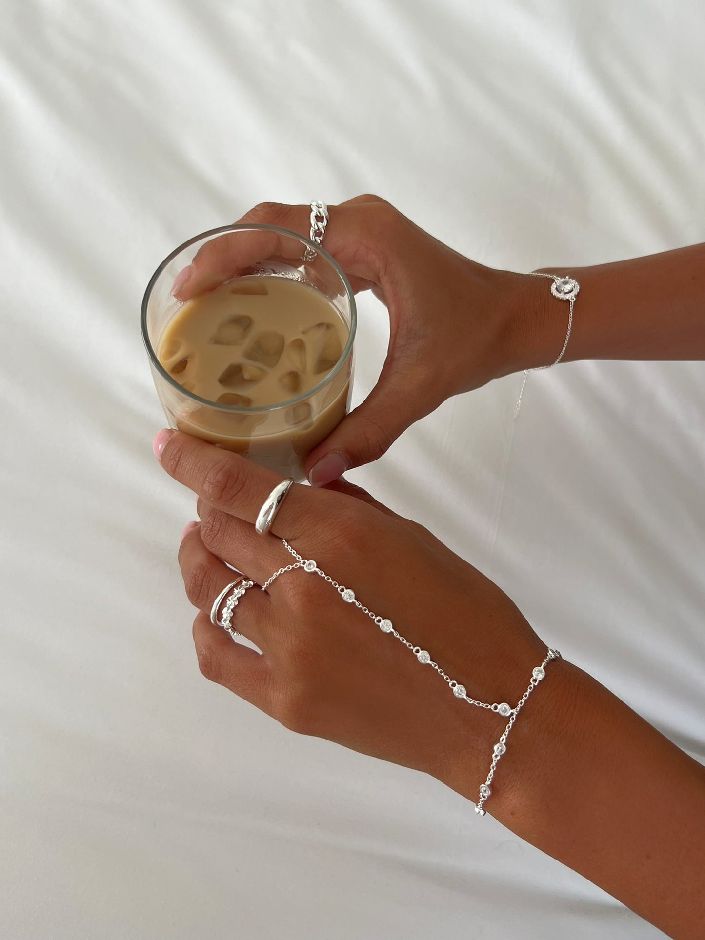 טבעת פס חלקה מכסף אמיתי 925