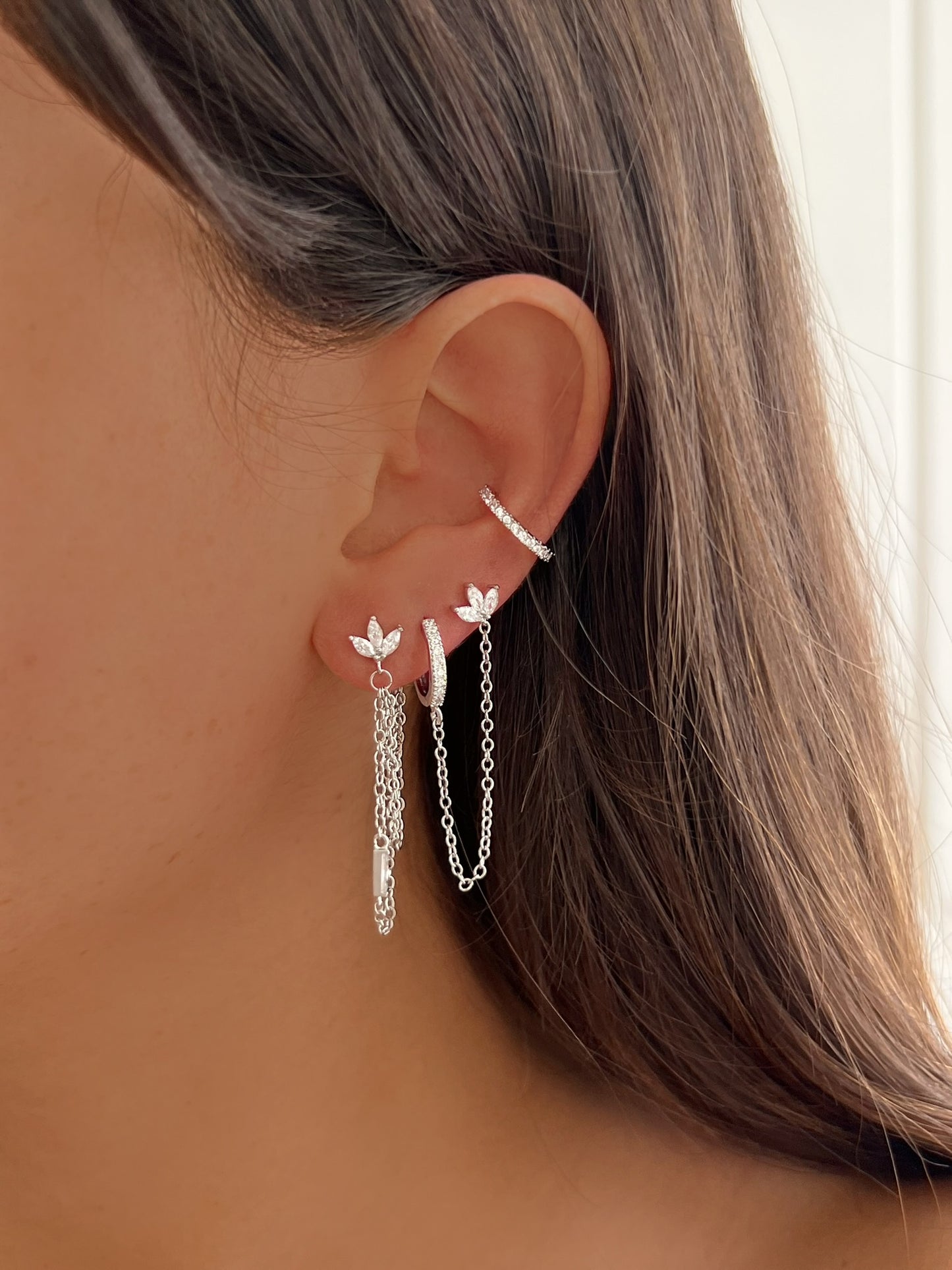 סט עגילי עדן