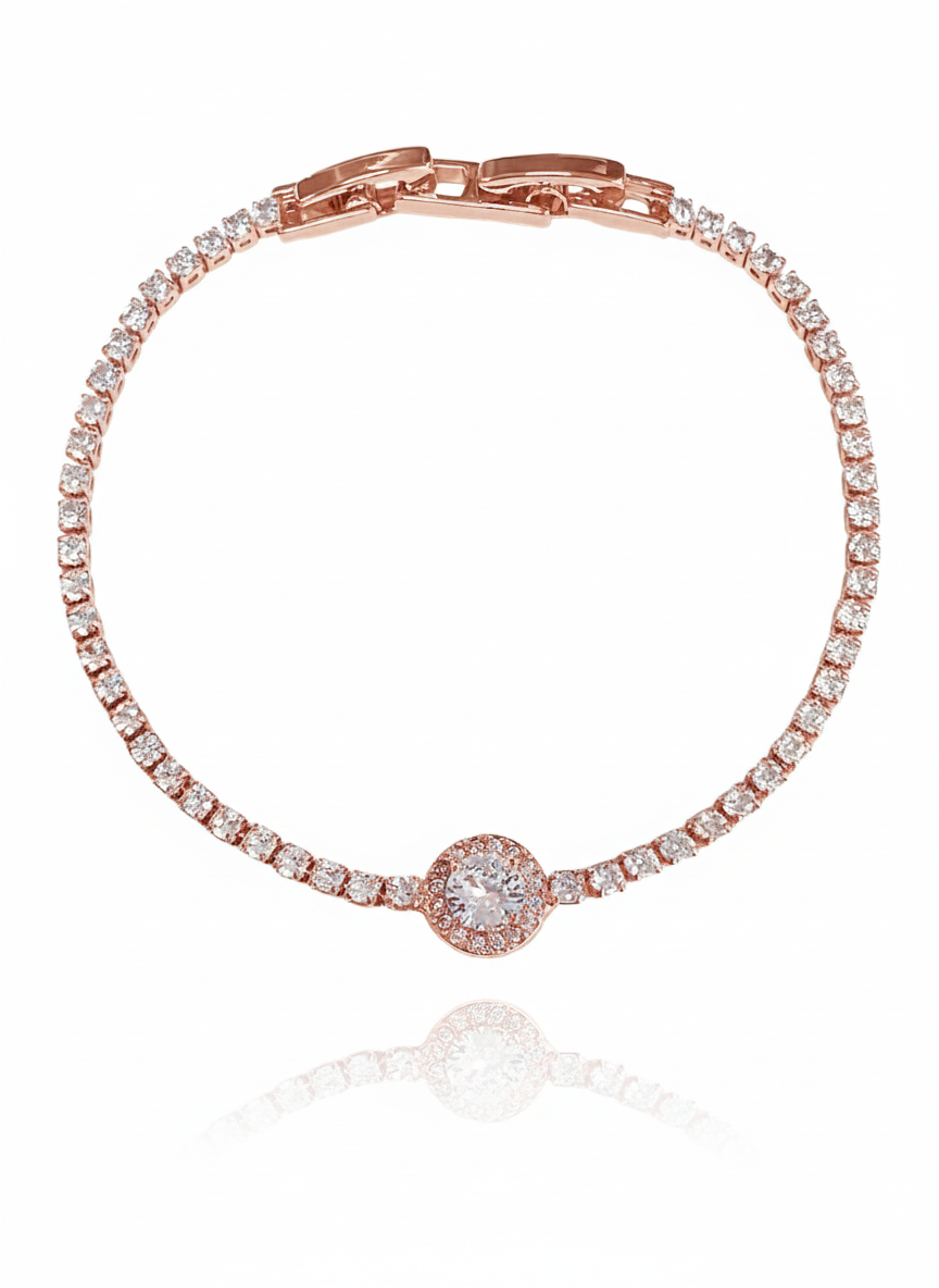 צמיד טניס אבן מרכזית