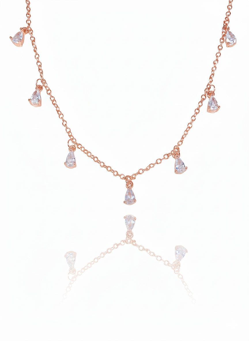 שרשרשת תליוני טיפות