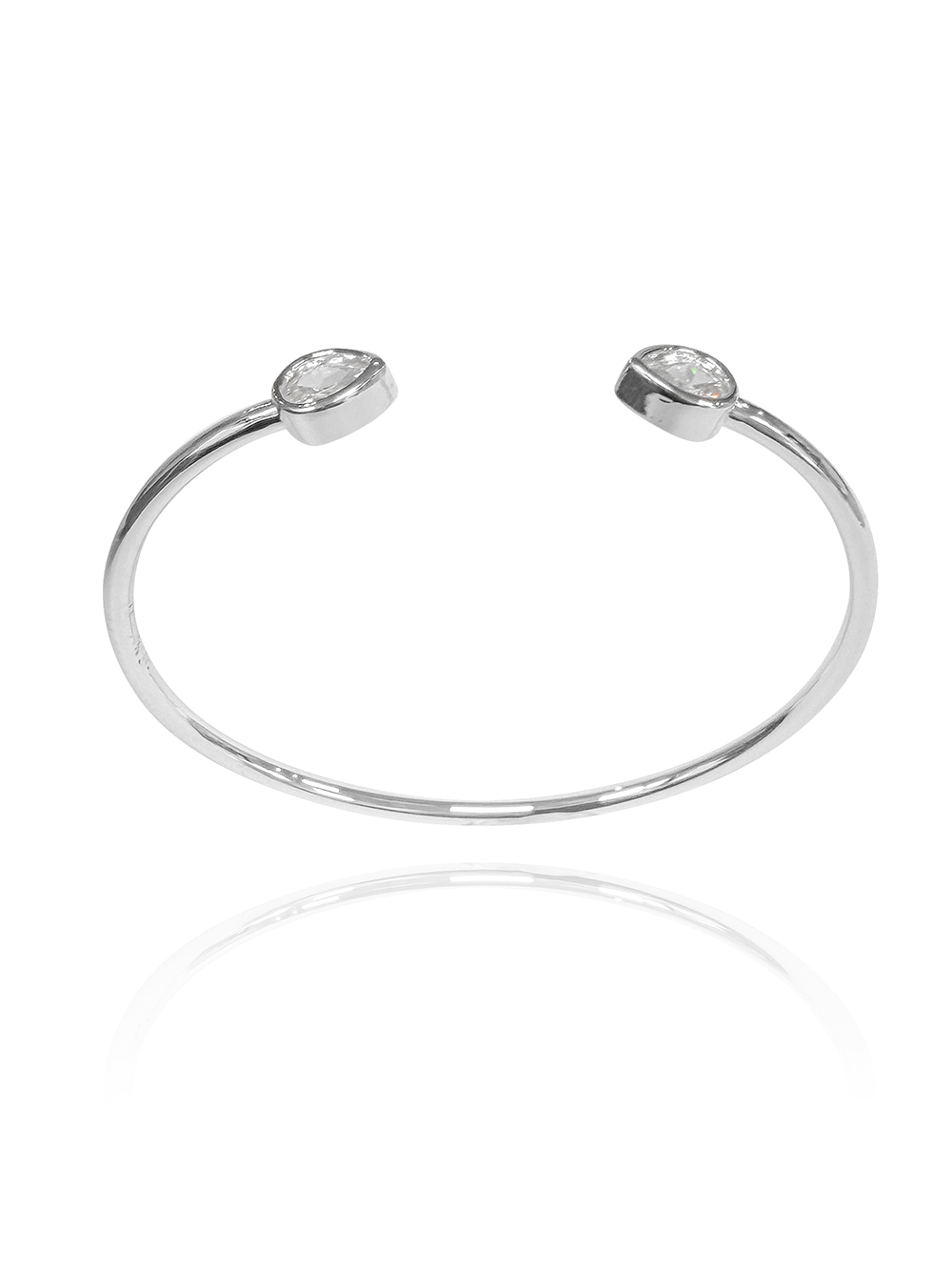 צמיד קשיח זירקוני טיפות