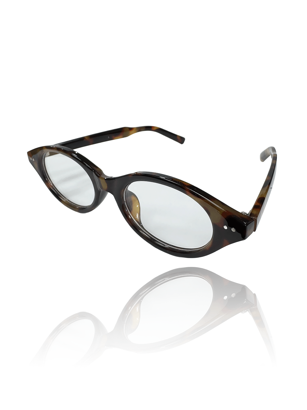 משקפי עדשה שקופה ללא מספר עדי מנומר