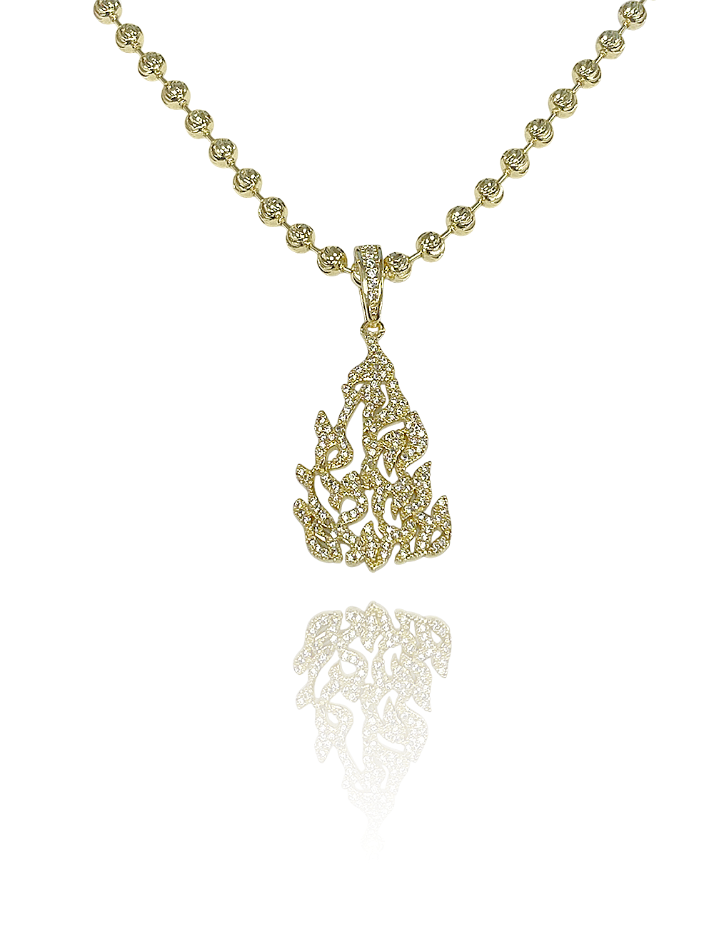 שרשרת לגבר להבה