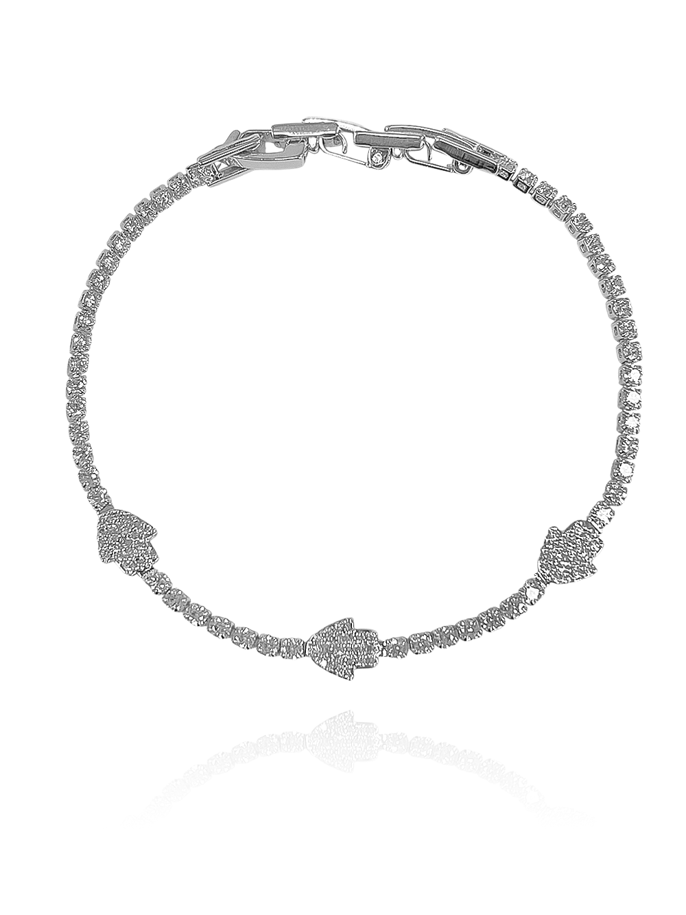 צמיד טניס תליוני חמסה