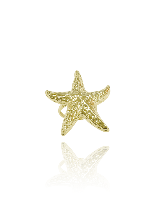 טבעת כוכב ים גלי