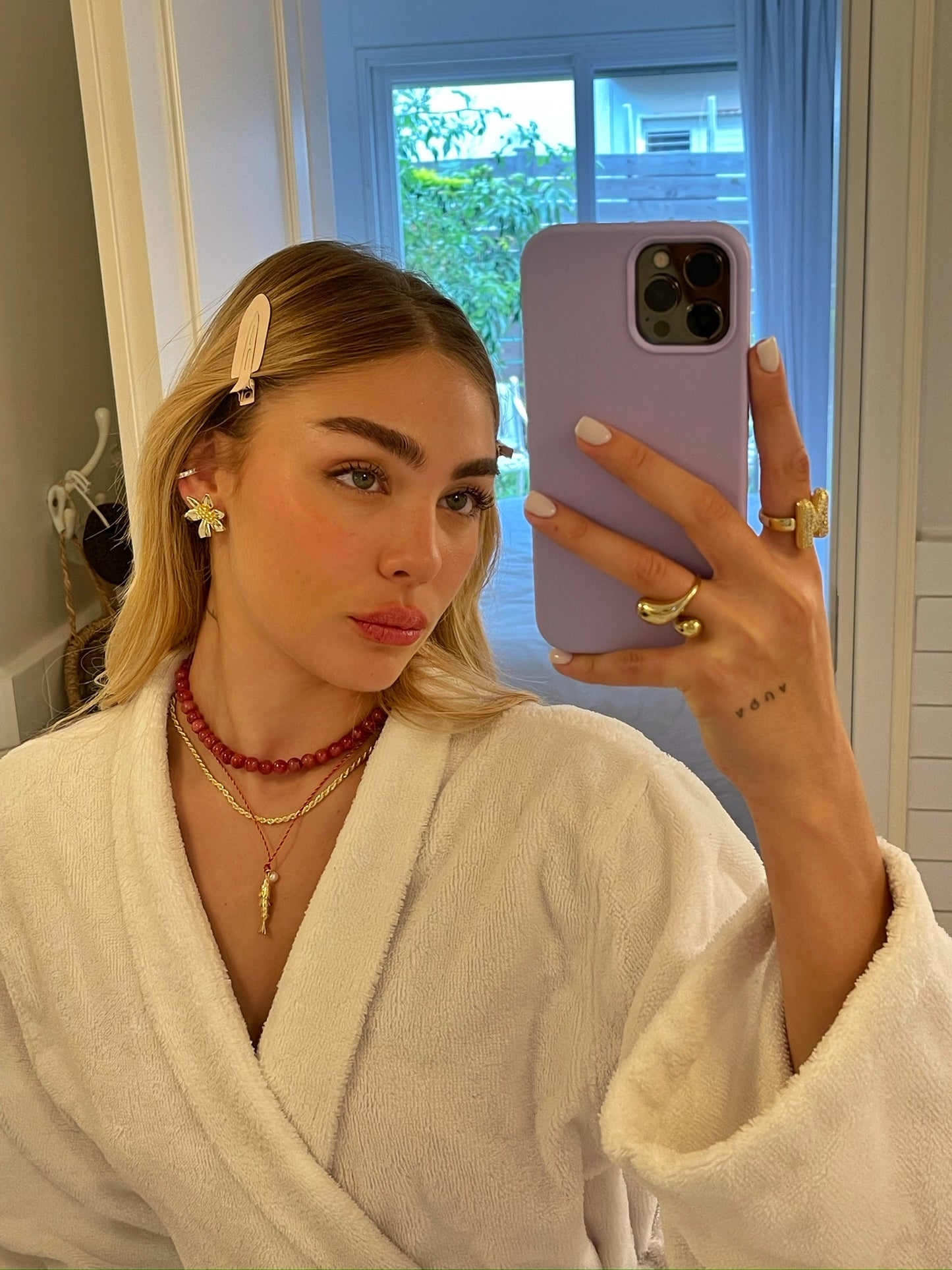 שרשרת שרוך דג פנינה