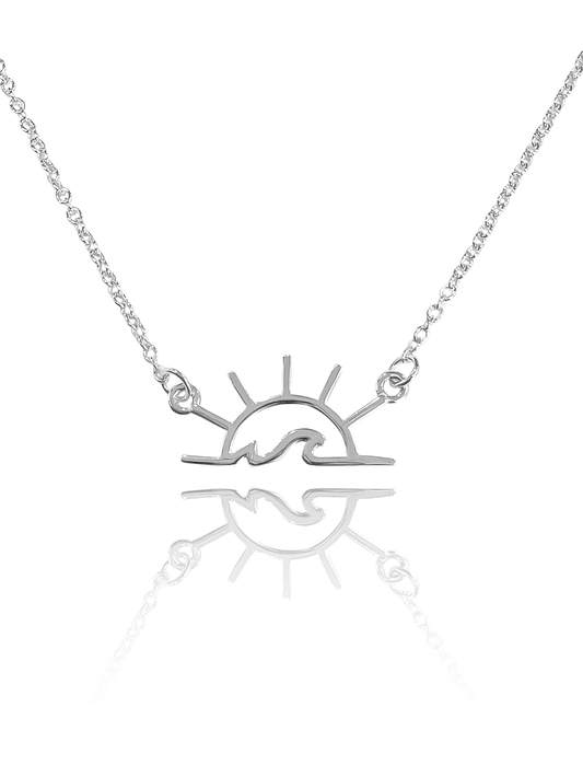 שרשרת שקיעה מכסף אמיתי 925