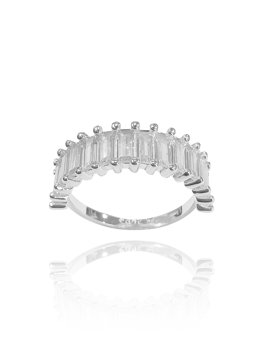 טבעת לורי עדינה מכסף אמיתי 925