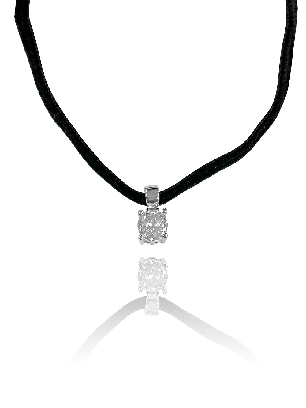 צ'וקר קטיפה זירקון