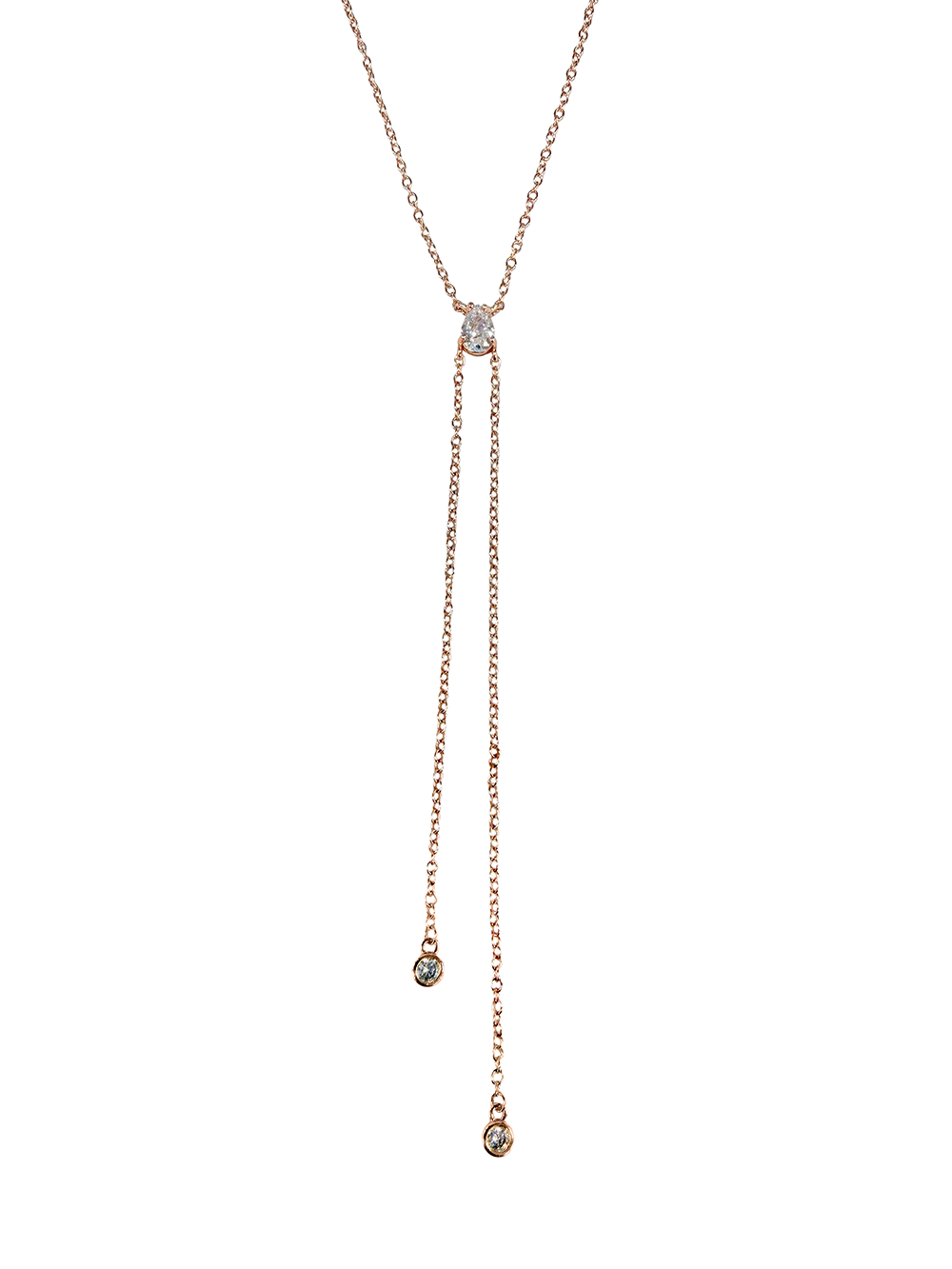 שרשרת טיפה עדינה נופלת