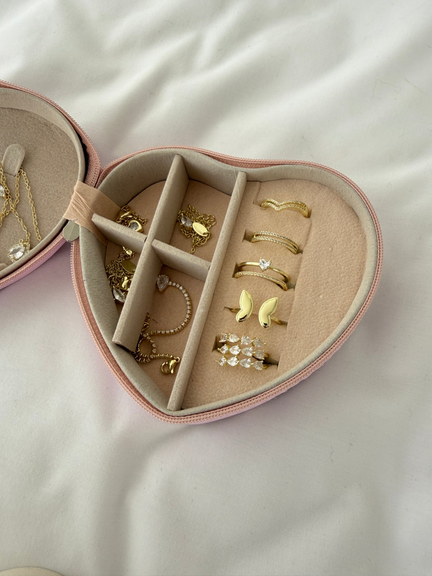 קופסת תכשיטים לב
