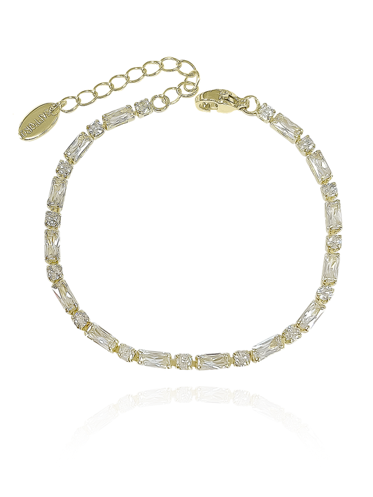 צמיד טניס מעוצב עדין