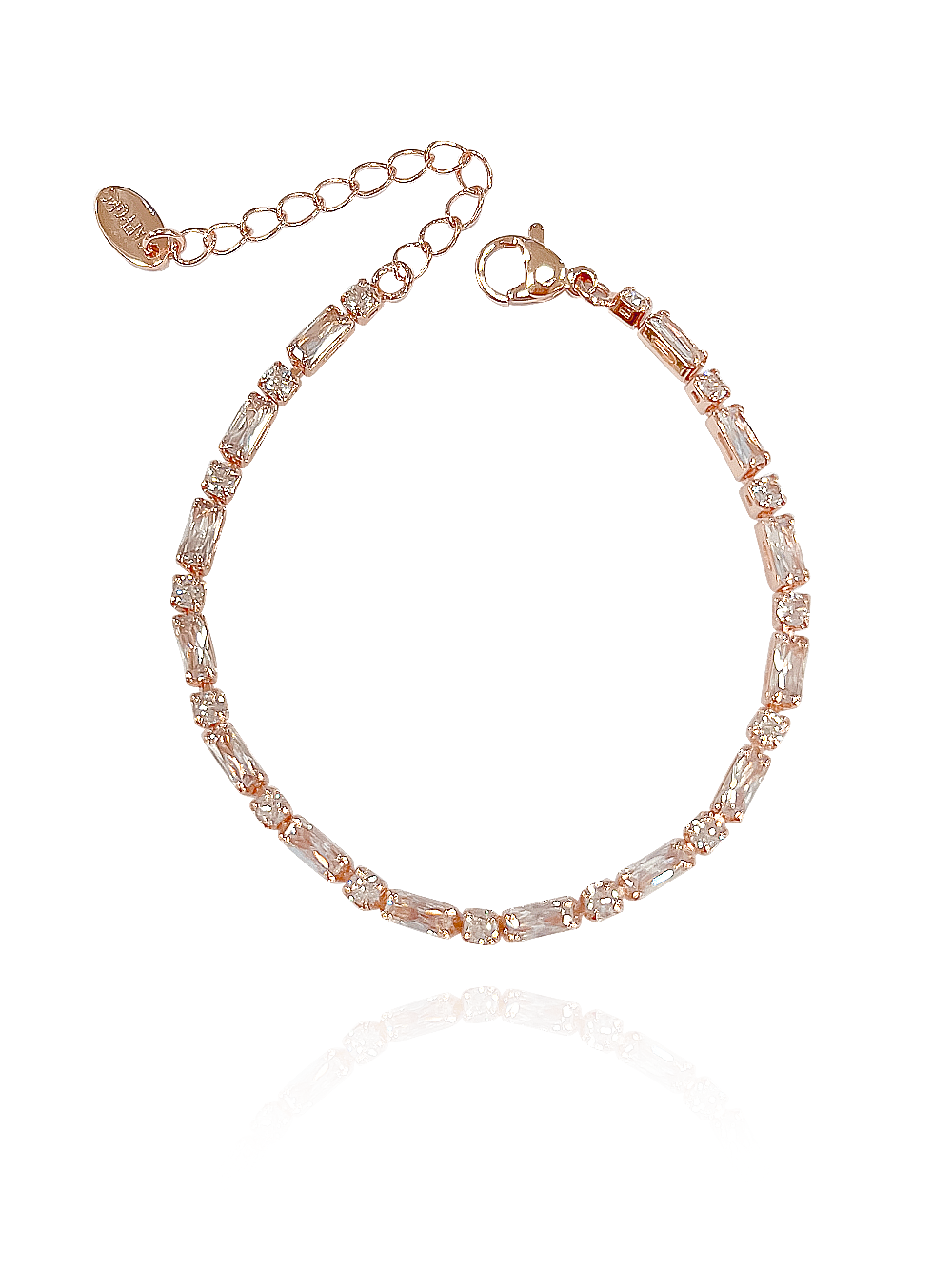 צמיד טניס מעוצב עדין