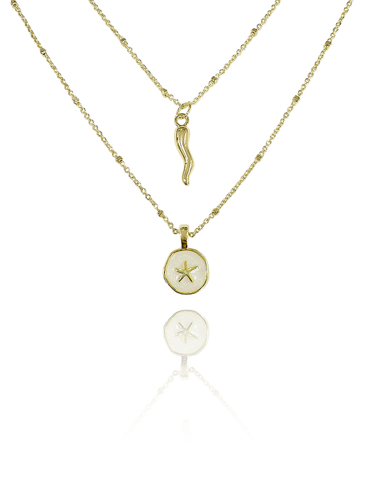 שרשרת כפולה כוכב ים צ'ילי