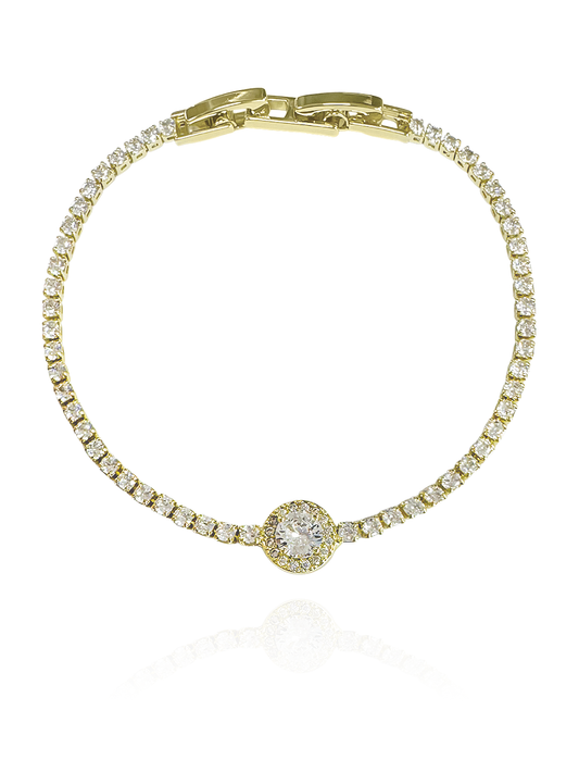 צמיד טניס אבן מרכזית