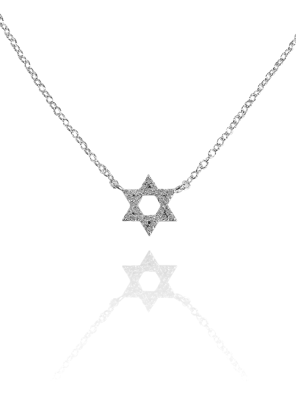 שרשרת מגן דוד עדינה צמודה