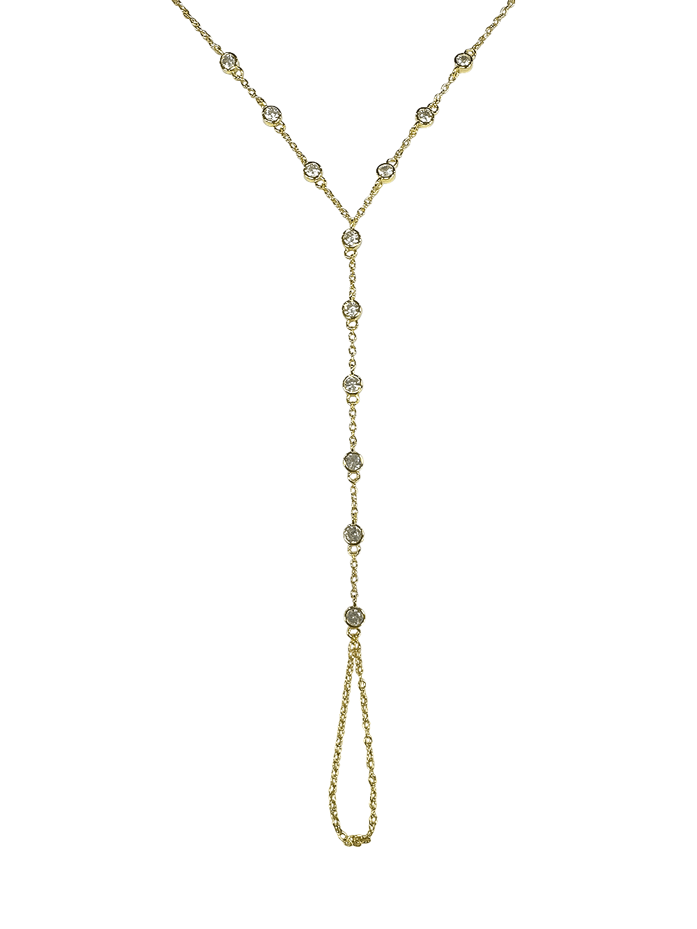 צמיד טבעת זירקונים שייני מכסף אמיתי 925