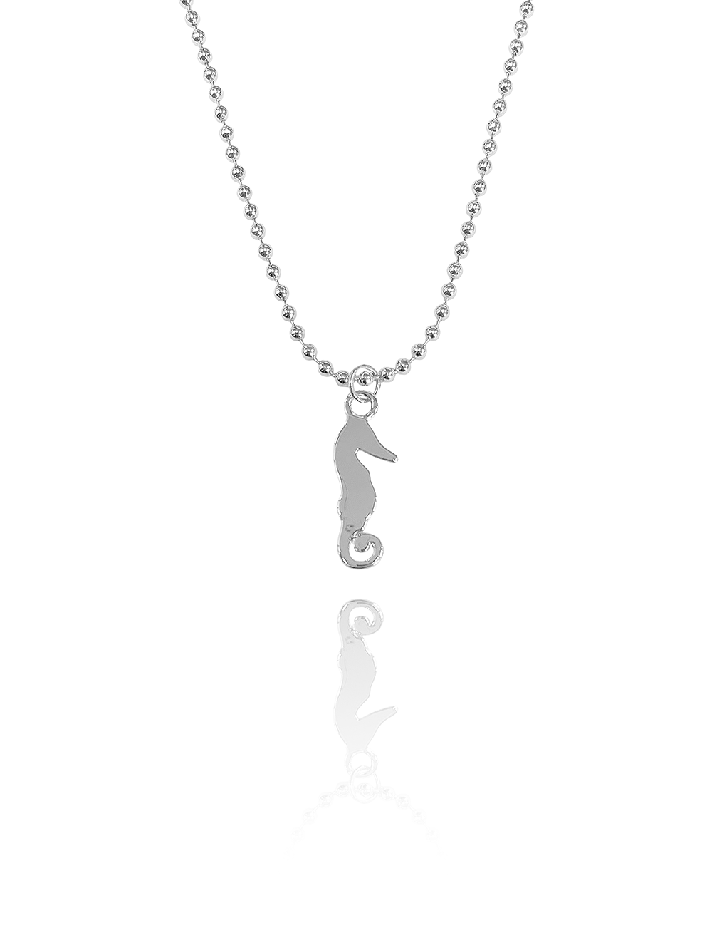 שרשרת כדורים סוסון ים חלק