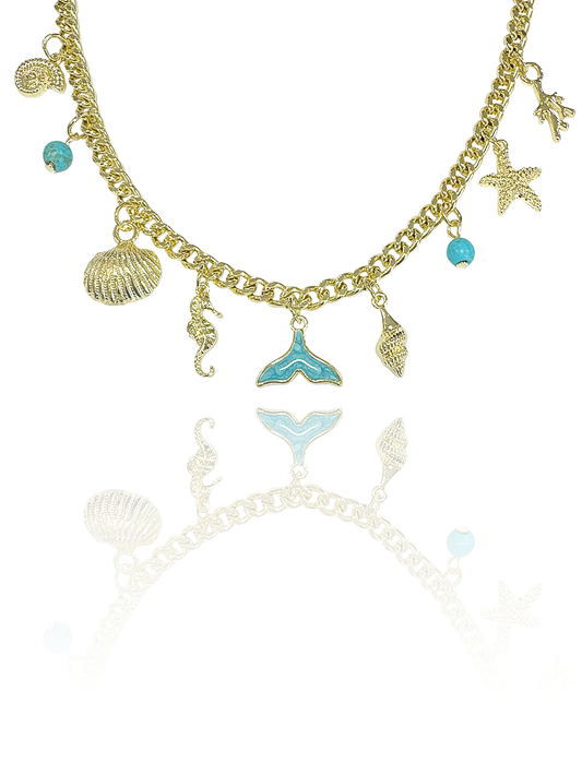 שרשרת גורמט תליונים ים