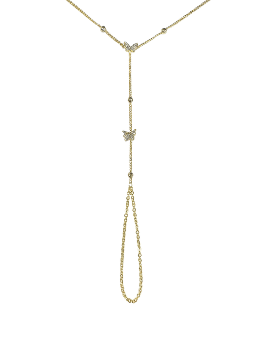 צמיד טבעת פרפרים