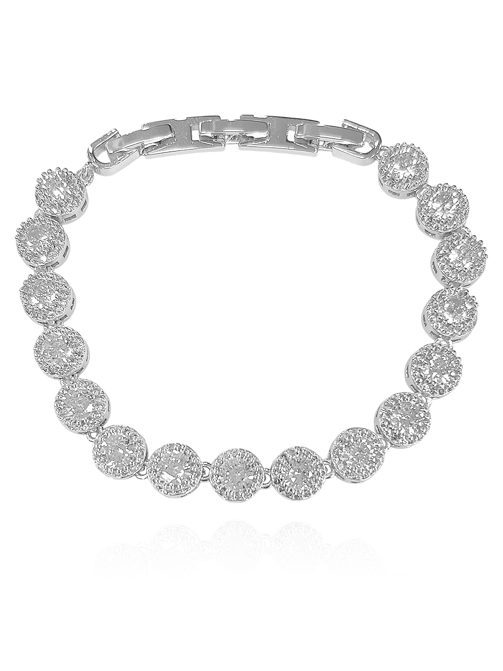 צמיד אבנים משובצים