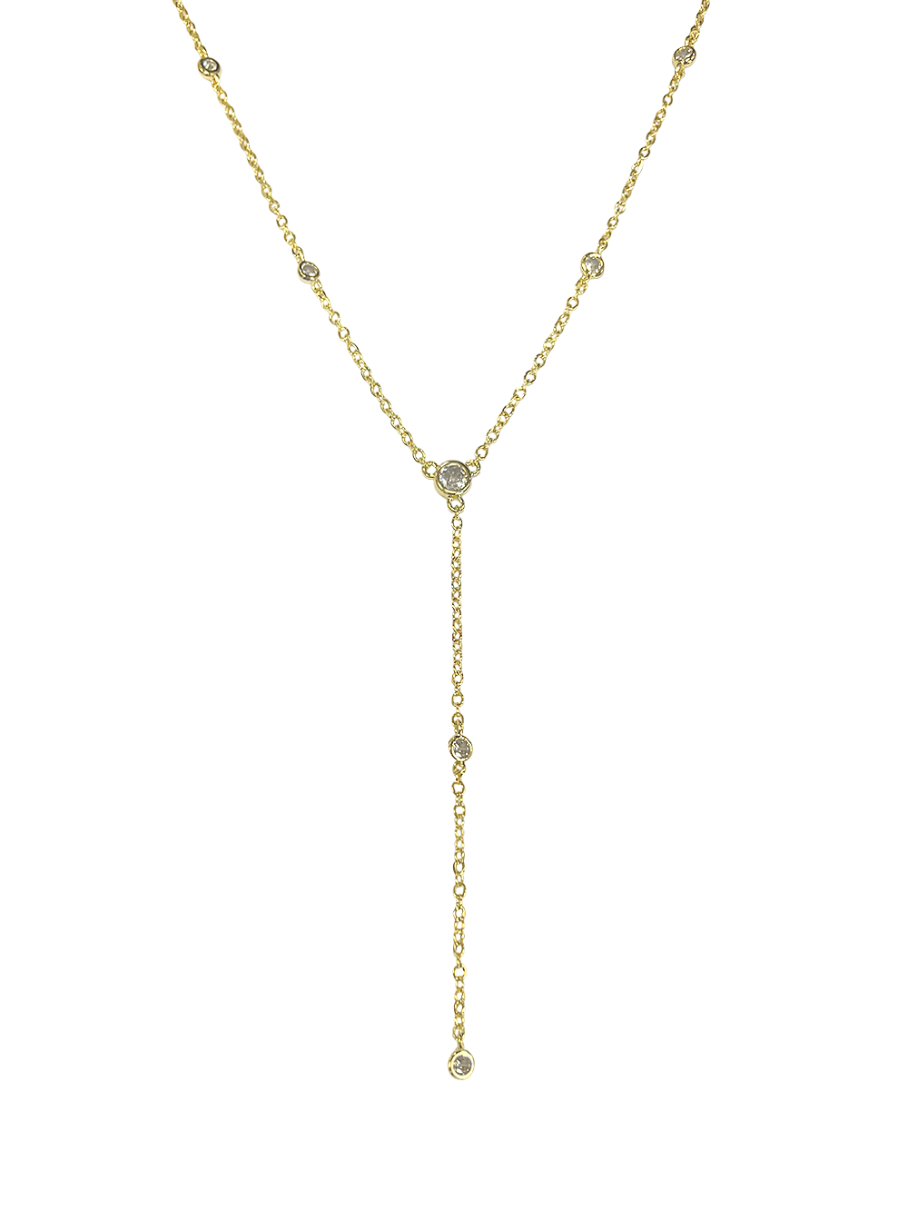 שרשרת זירקונים נופלת