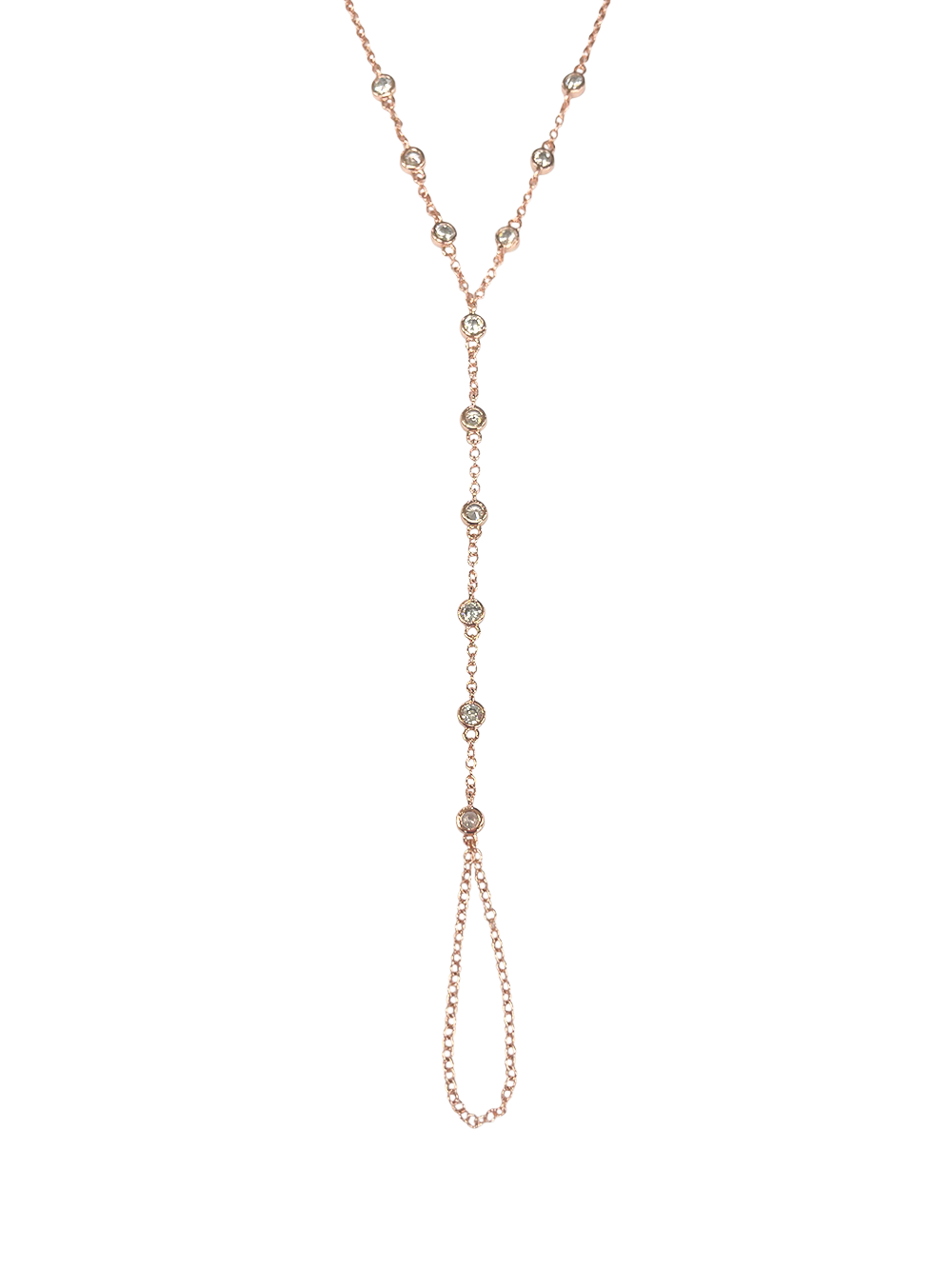 צמיד טבעת זירקונים שייני