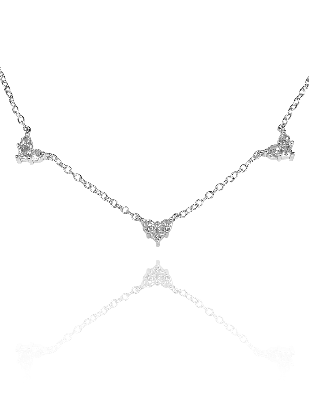 שרשרת טריפל לב ליאן