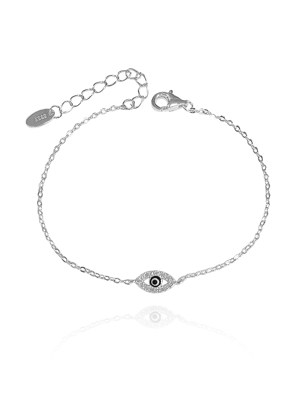 צמיד עין מכסף אמיתי 925