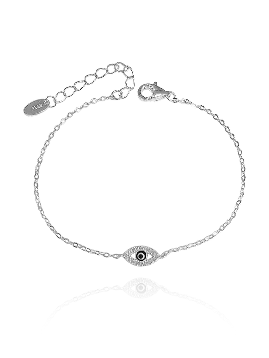 צמיד עין מכסף אמיתי 925