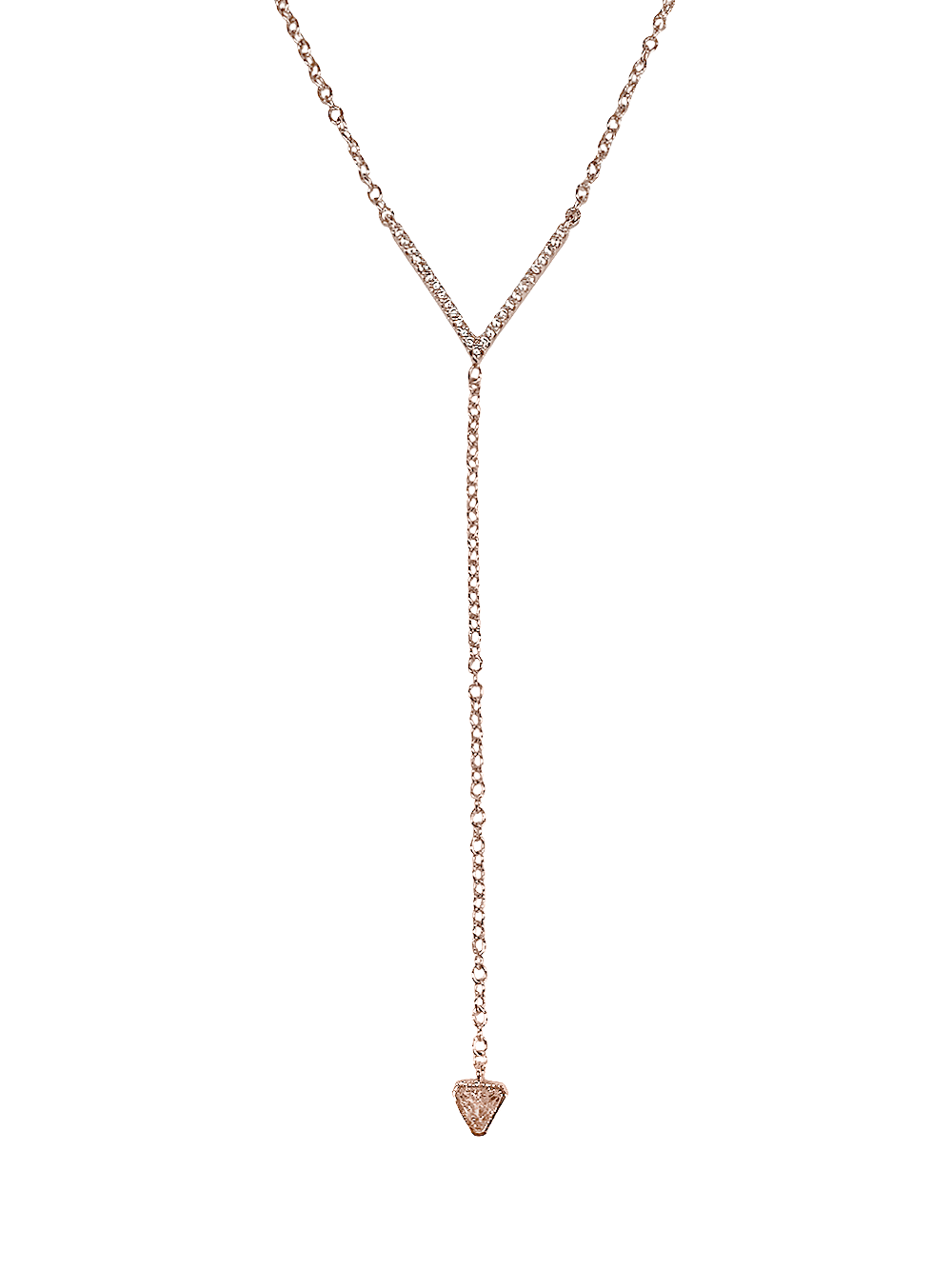 שרשרת וי נופלת