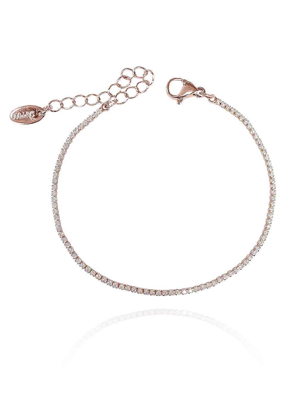 צמיד טניס עדין