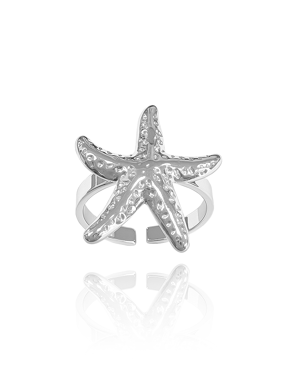 טבעת כוכב ים מעוטר