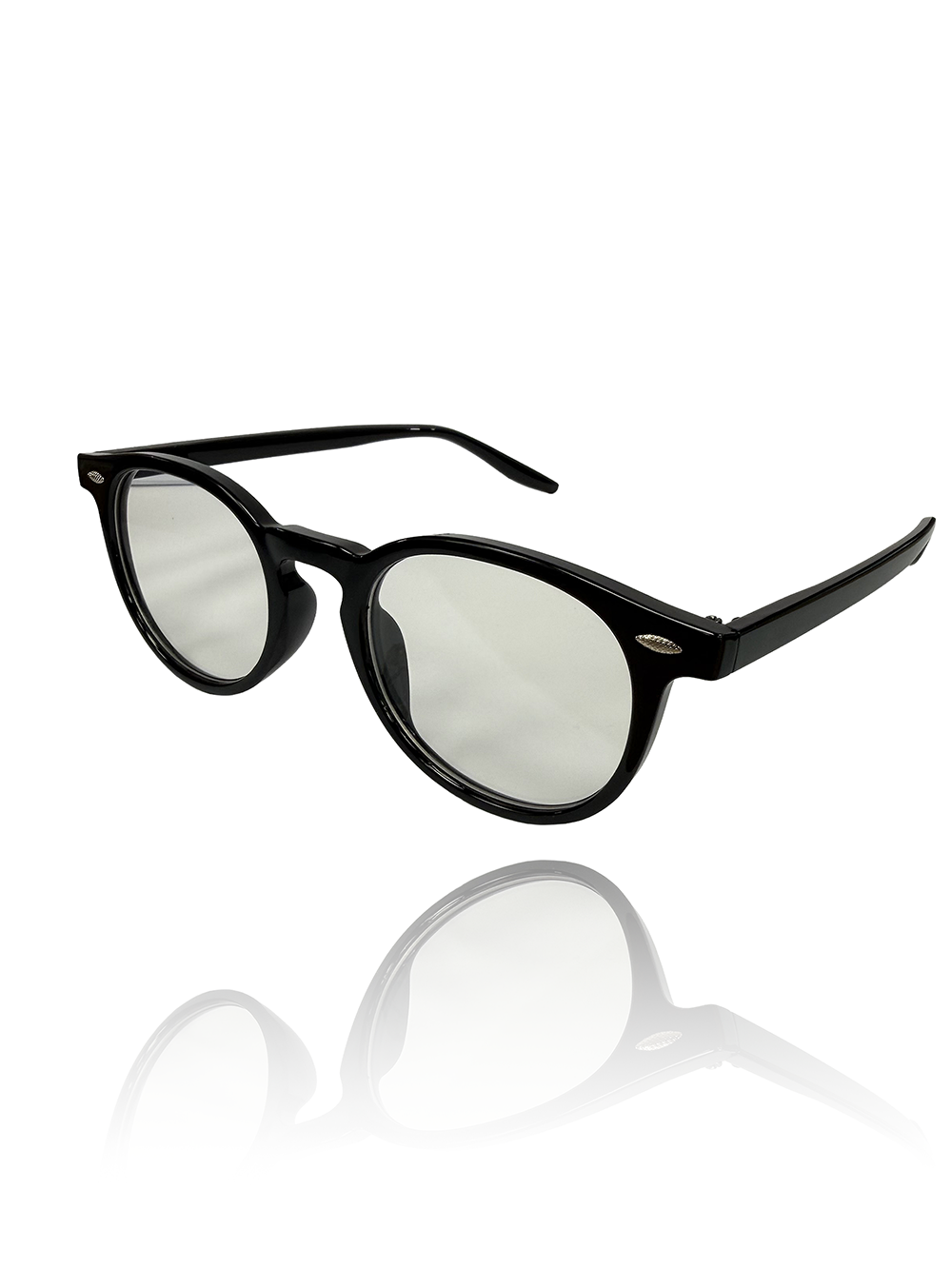 משקפי עדשה שקופה ללא מספר קאי שחור