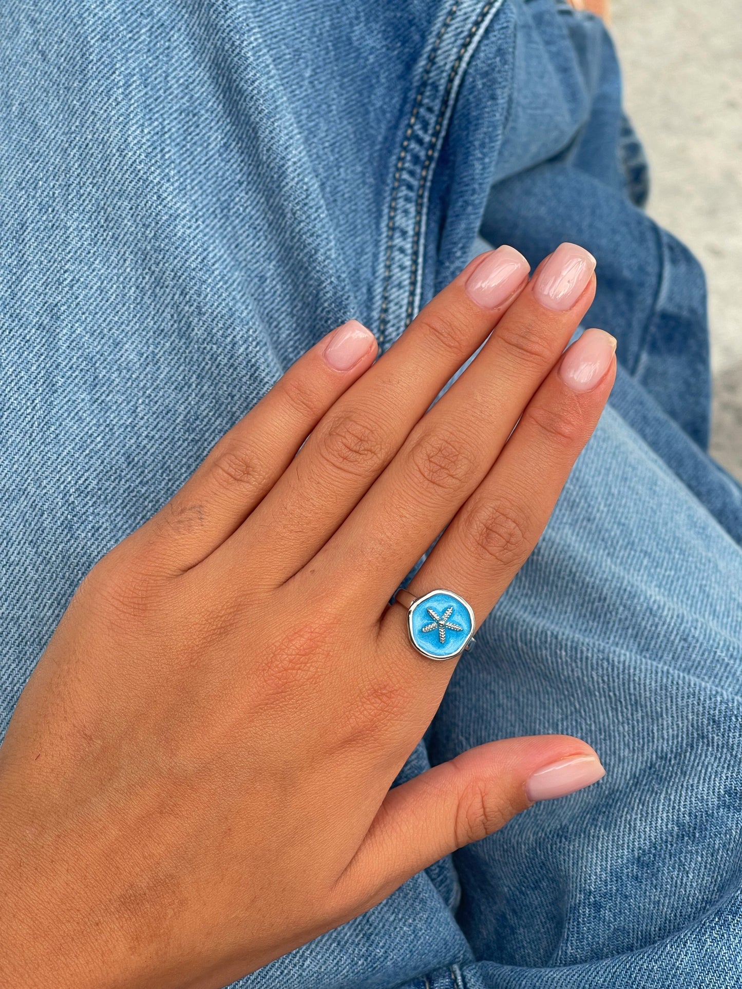 טבעת כוכב ים רקוע