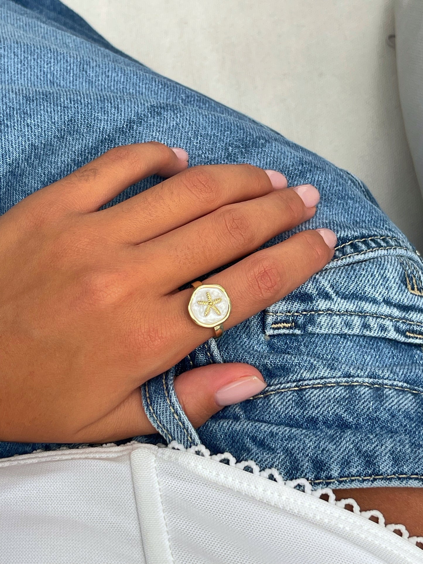 טבעת כוכב ים רקוע