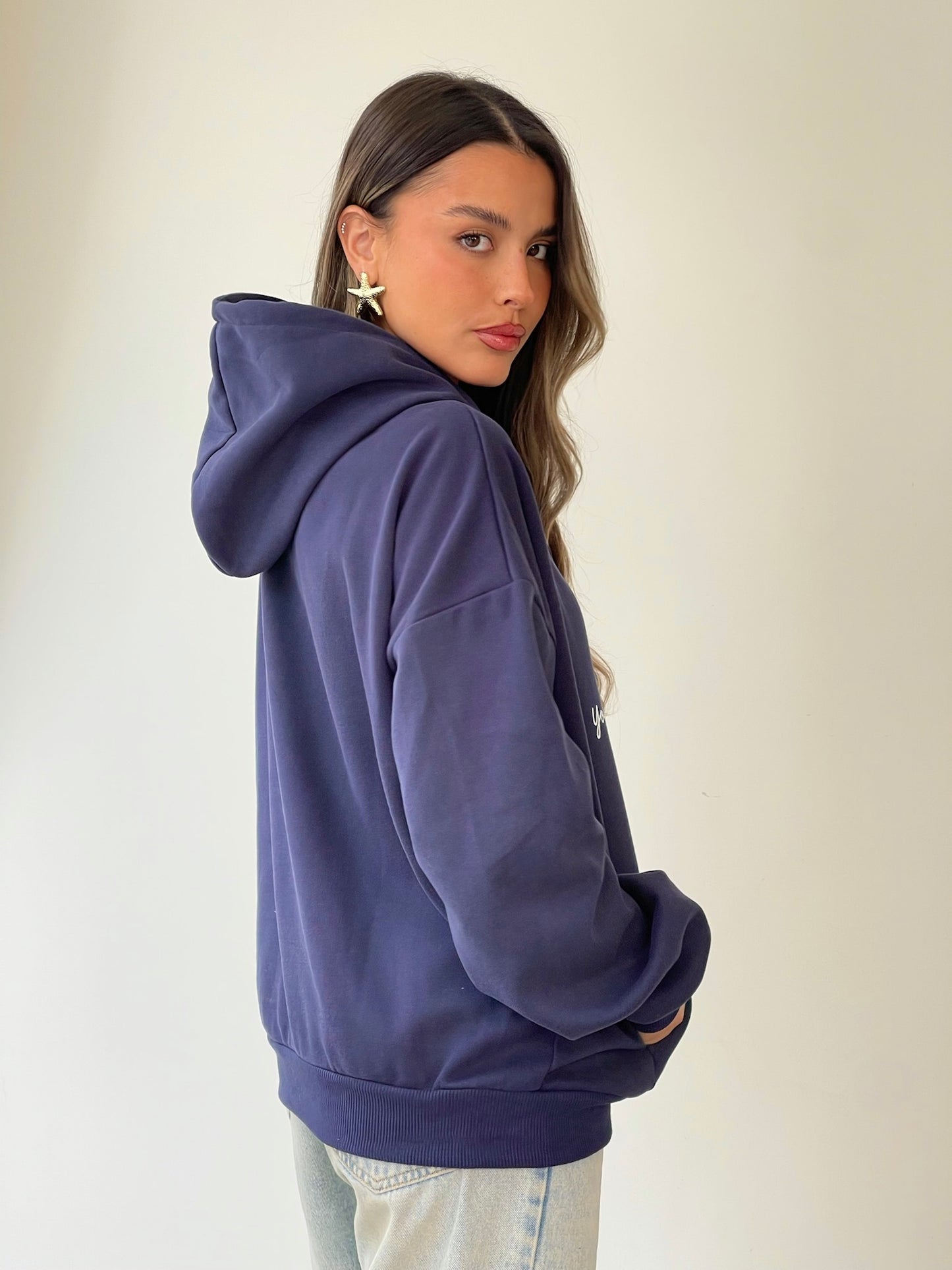 סווטשירט דובון נייבי