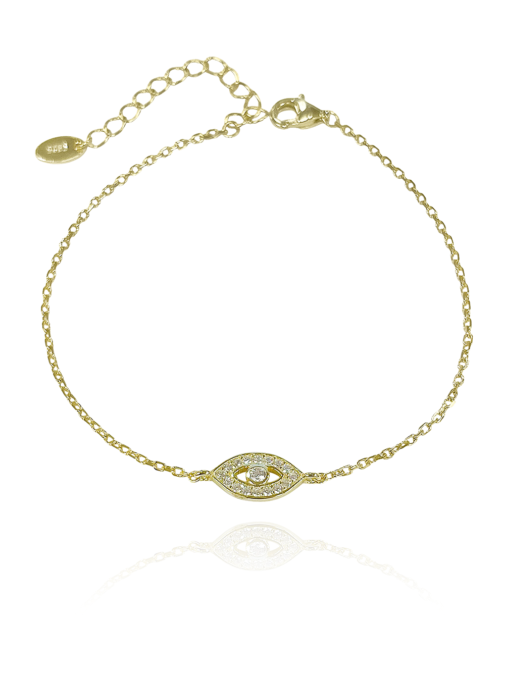 צמיד עין מכסף אמיתי 925