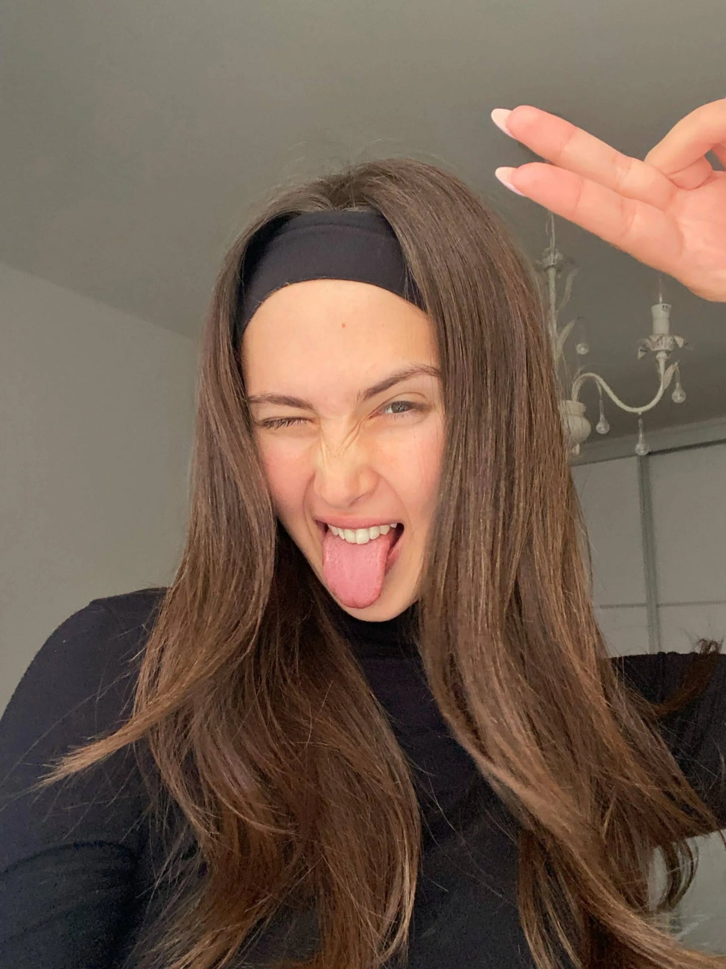 סרט לשיער שחור