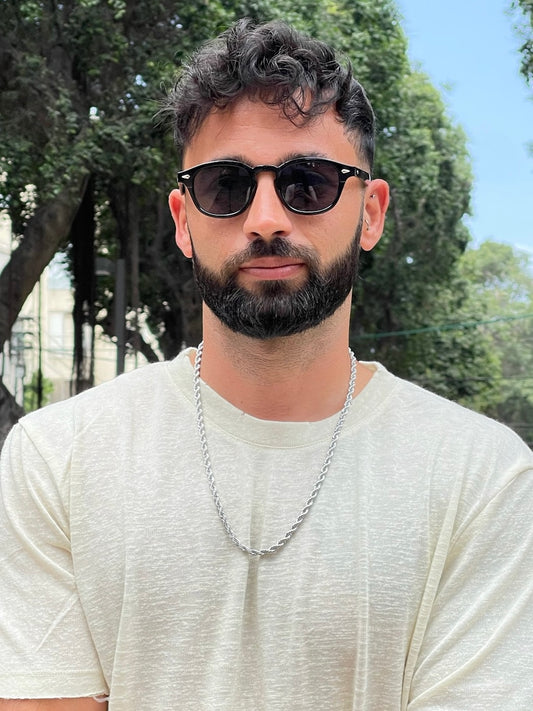 משקפי שמש לגבר קאי שחור