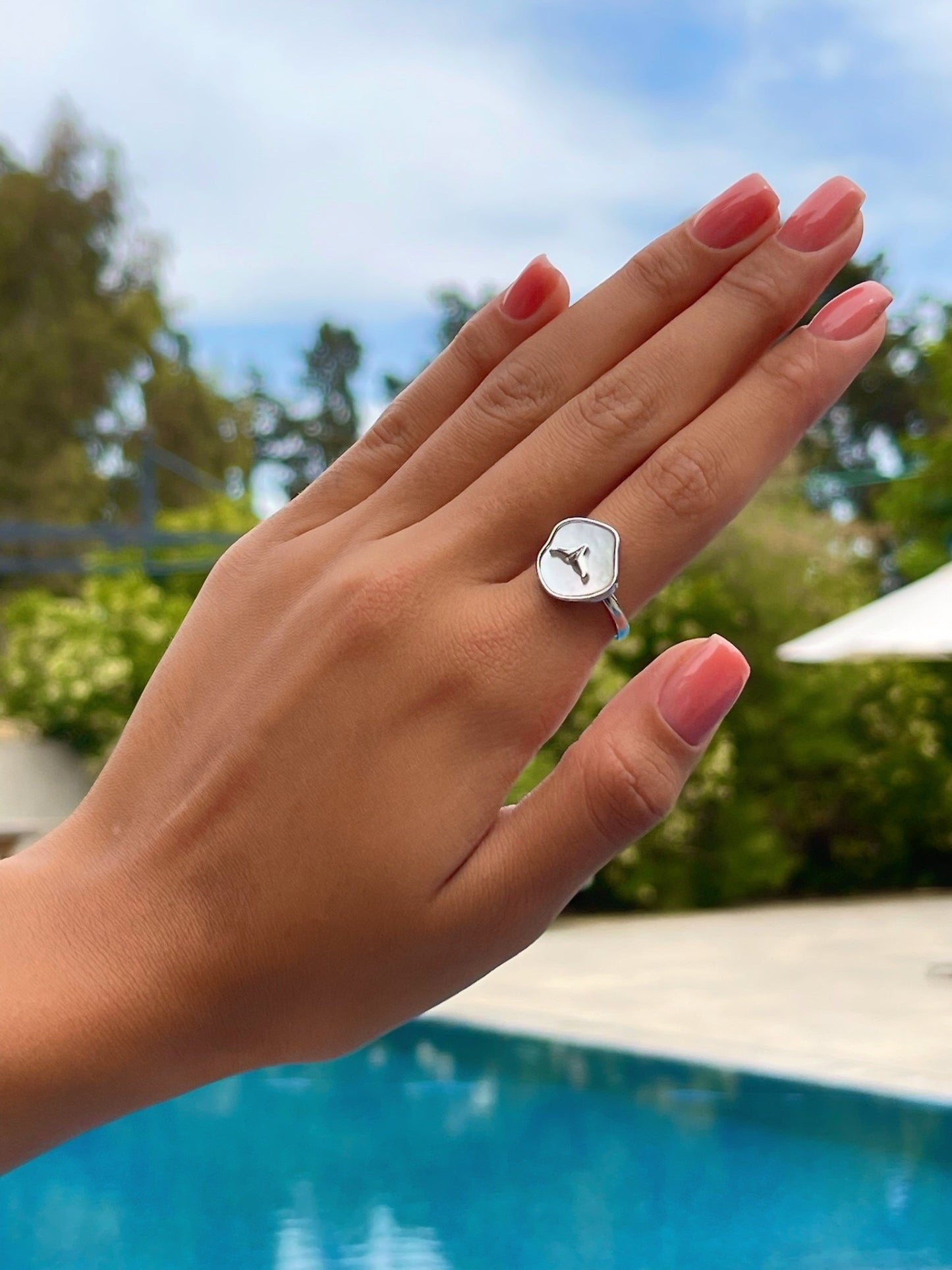 טבעת סנפיר רקוע