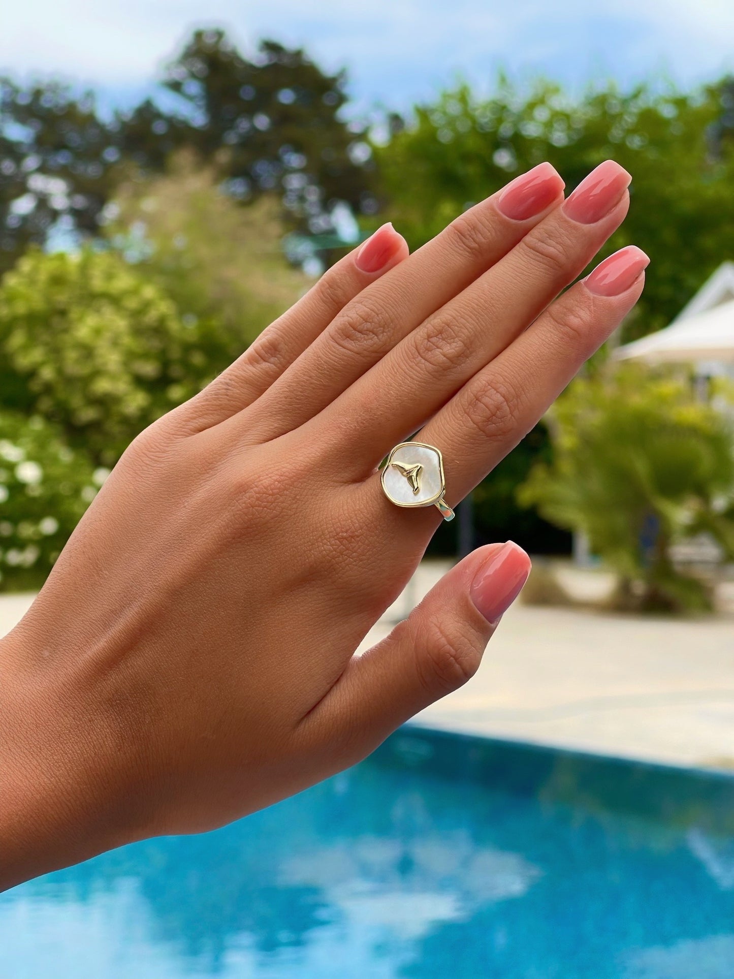 טבעת סנפיר רקוע