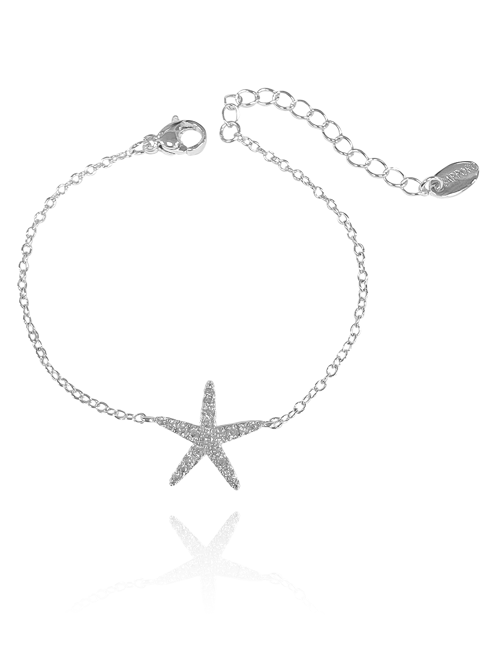 צמיד כוכב ים משובץ