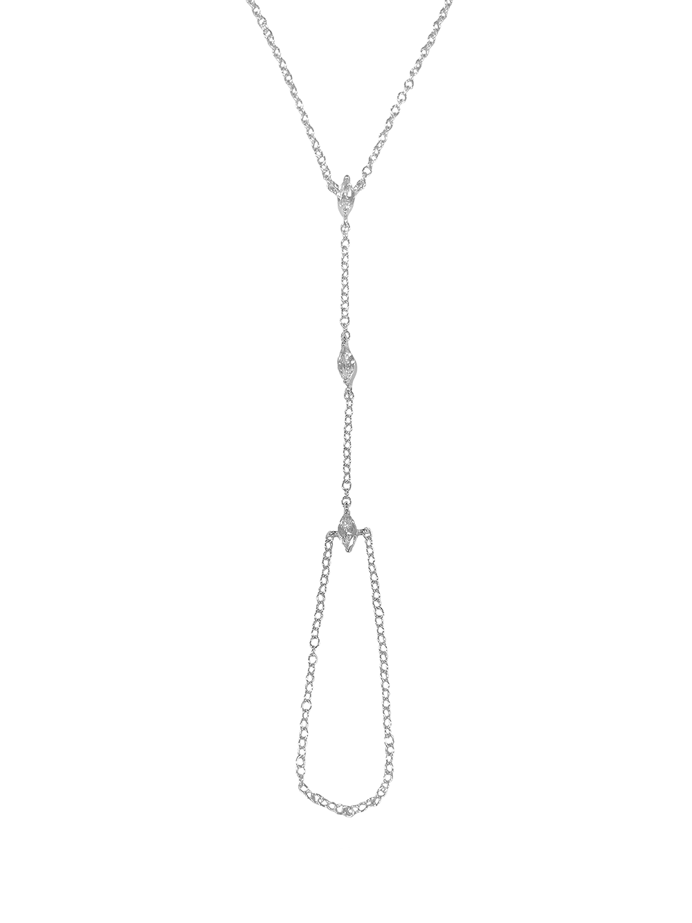 צמיד טבעת טריפל זירקוני מרקיז