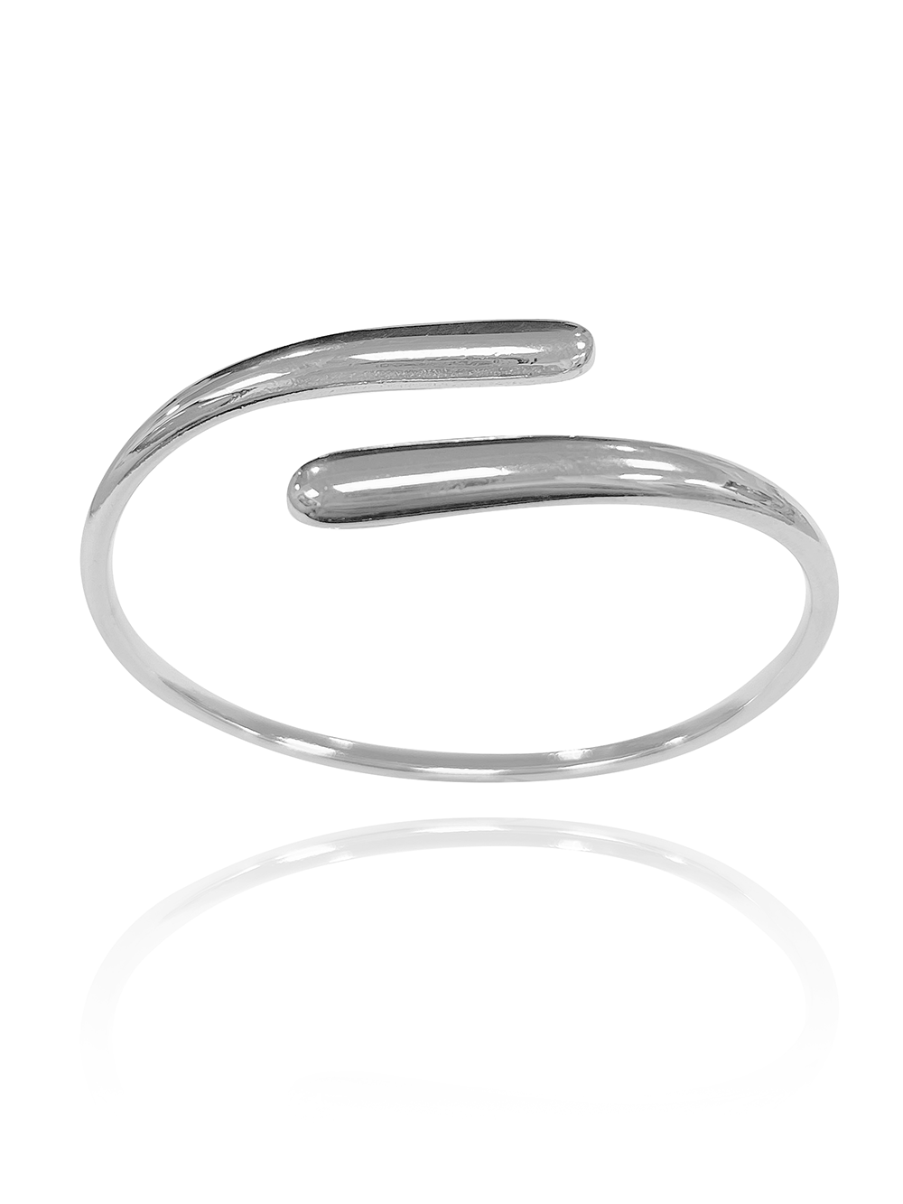 צמיד קשיח סנייק אל חלד