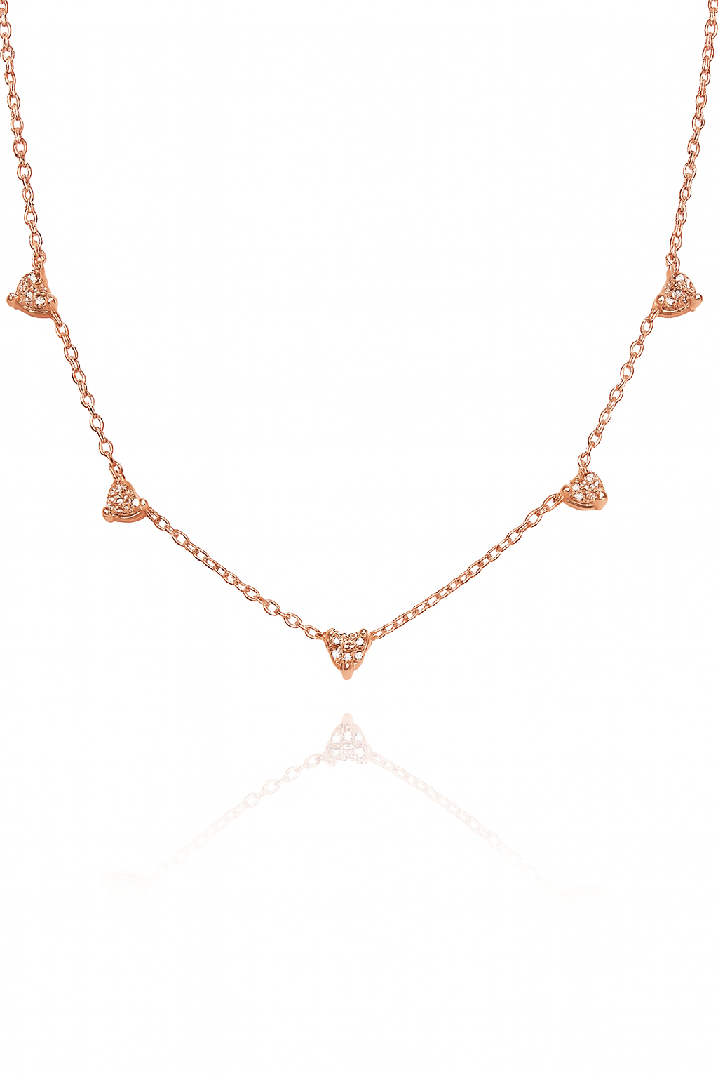 שרשרת תליוני לבבות