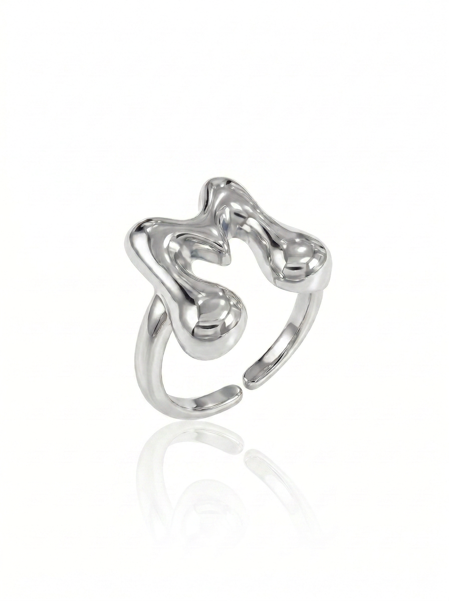 טבעת אות חלקה