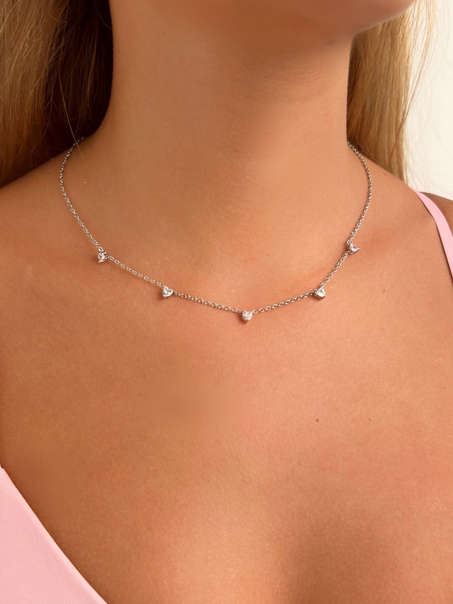 שרשרת תליוני לבבות